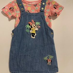 Minnie Mouse denim dress